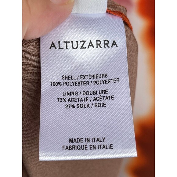 ALTUZARRA
Penelope Dyed Gradient Asymmetric Midi-Dress SIZE 46/16 - Picture 11 of 13